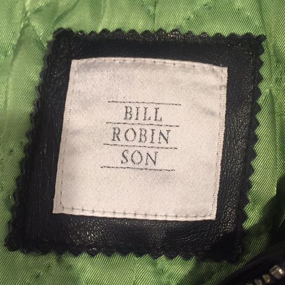 Vintage genuine leather car coat rayon lined - Picture 3 of 4